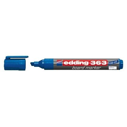 Edding - Whiteboardmarker 363 diagonal 1-5mm blau | 10 Stück