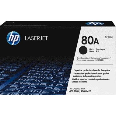 HP -  80A originele zwarte LaserJet tonercartridge
