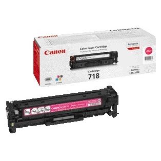 Canon -  CRG-718 M tonercartridge 1 stuk(s) Origineel Magenta