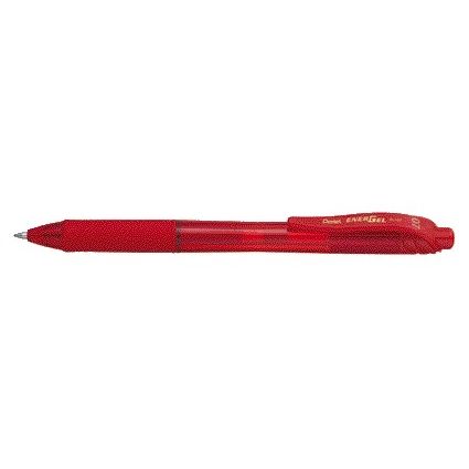Pentel -  Gelschrijver  bl107 energel-x m rood