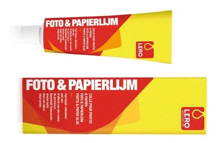 Lero - Tube de colle photo 100ml | 12 pièces