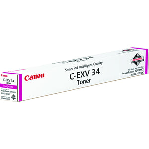 Canon -  C-EXV 34 tonercartridge 1 stuk(s) Origineel Magenta