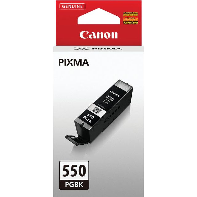 Canon - Cartridge à l'encre PGI -550PGBK, 300 pages, OEM 6496B001, noir