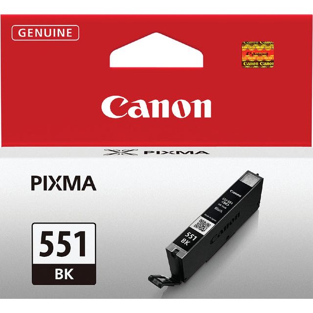 Canon - Inkcartridge CLI -551BK, 1.795 Seiten, OEM 6508B001, Schwarz