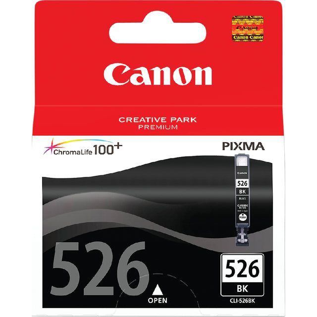 Canon - inktcartridge CLI-526BK, 2.185 pagina's, OEM 4540B001, zwart