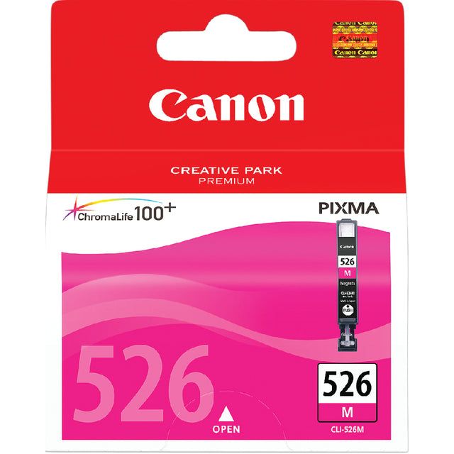 Canon - Inkcartridge CLI -526m, 520 Seiten, OEM 4542B001, Magenta