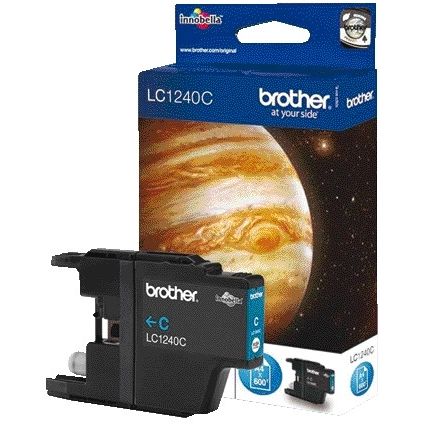 Brother - Cartouche d'encre LC-1240C bleue | 5 pièces