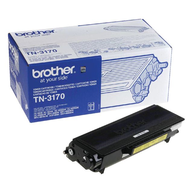 Bruder - Toner, 7.000 Seiten, OEM TN -3170, Zwart