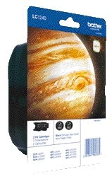 Brother - Cartouche d'encre LC-1240BKBP2 noir 2x