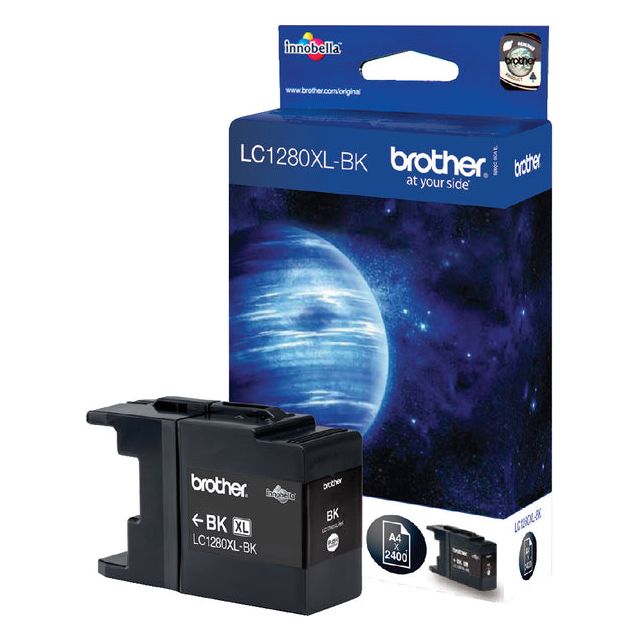 Brother - Inktcartridge brother lc-1280xlbk zwart