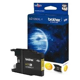 Brother -  LC1280XLY inktcartridge 1 stuk(s) Origineel Hoog (XL) rendement Geel
