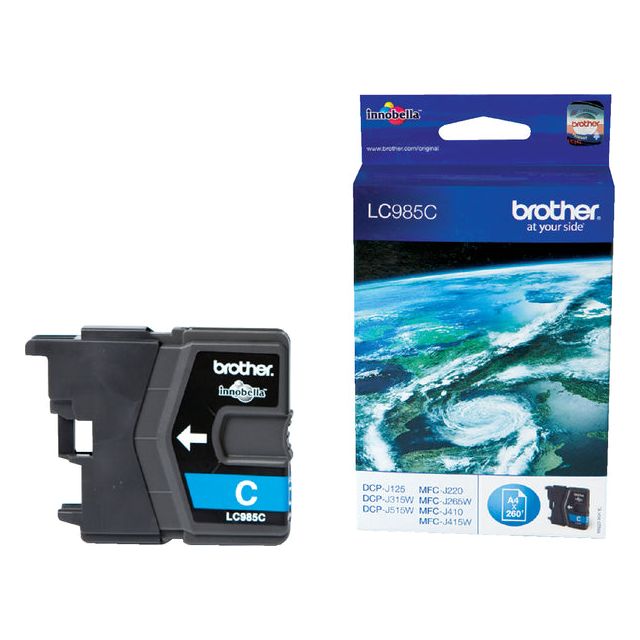 Bruder - Inkcartridge Bruder LC -985c Blue | 5 Stücke