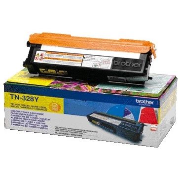 Brother -  TN-328Y tonercartridge 1 stuk(s) Origineel Geel