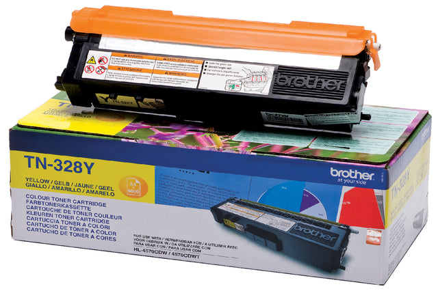 Bruder - Toner Bruder Tn -328y Geel