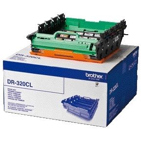 Brother - Trommel DR-320CL schwarz + 3 Farben