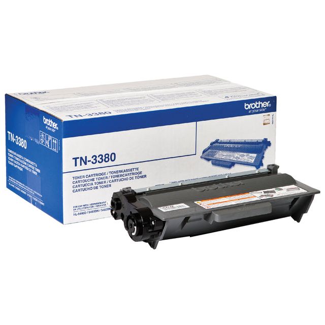 Brother - toner, 8.000 pagina's, OEM TN-3380, zwart