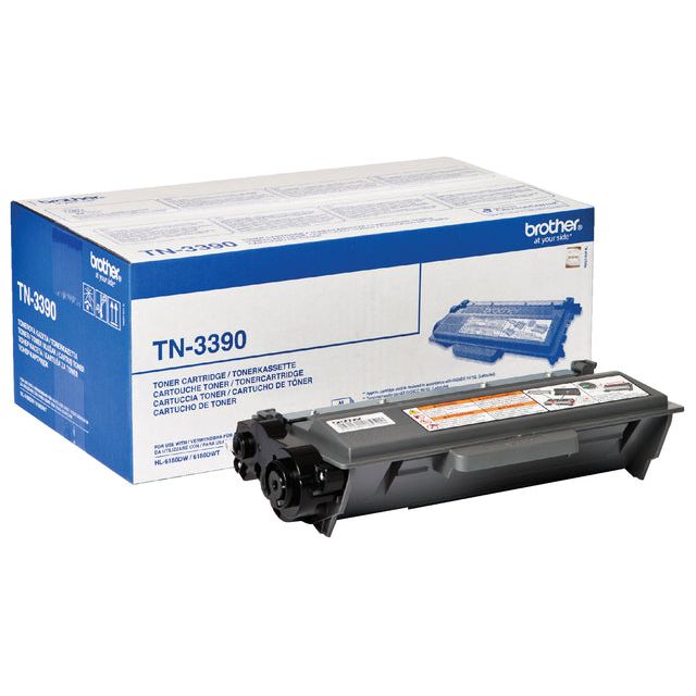 Brother - toner, 12.000 pagina's, OEM TN-3390, zwart