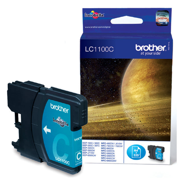 Brother - Inktcartridge brother lc-1100c blauw | 5 stuks