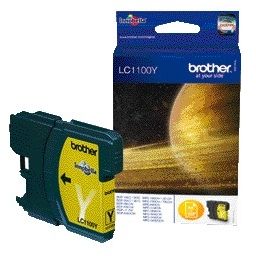 Brother - Cartouche d'encre LC-1100Y jaune