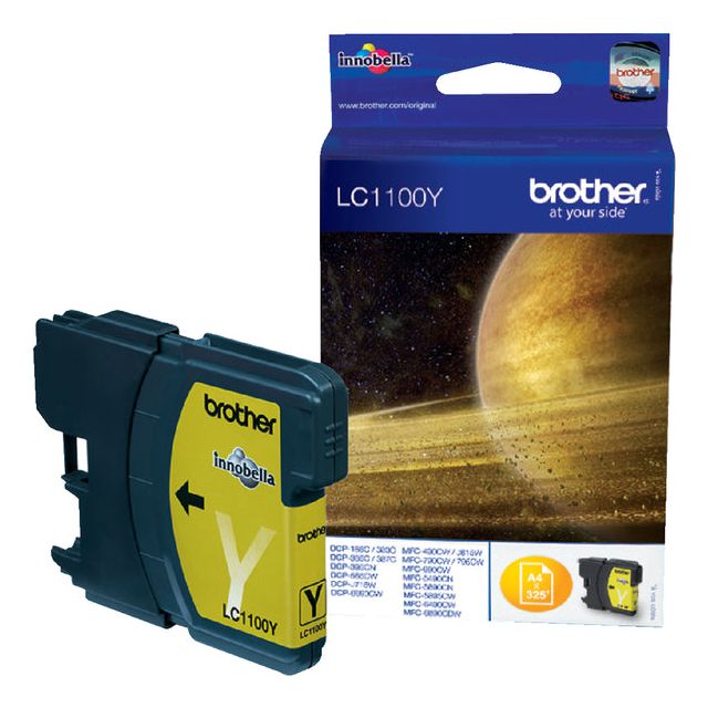 Brother - Inktcartridge  lc-1100y geel | 5 stuks