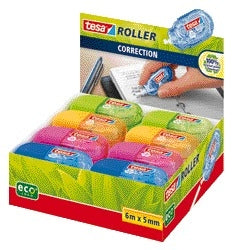 Tesa - Correctione ® ecoLogo® mini 5mmx6m boîte de 16 pièces assorties | 16 pièces