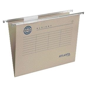 Alzicht by Jalema - Dossier suspendu Djois frontal A4 recyclé fond en V 312x235mm gris