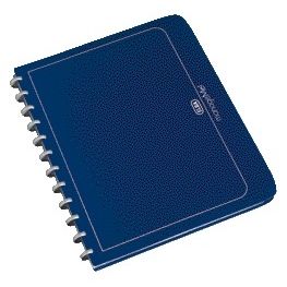 Elba - Album Vario-Zipp A4 25 pochettes bleu foncé | 5 pièces