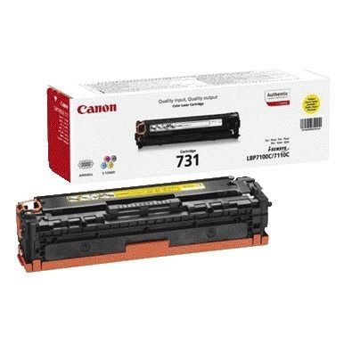Canon - Cartouche toner 731 jaune