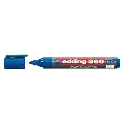 Edding -  Whiteboardmarker  360 rond 1.5-3mm blauw | 10 stuks