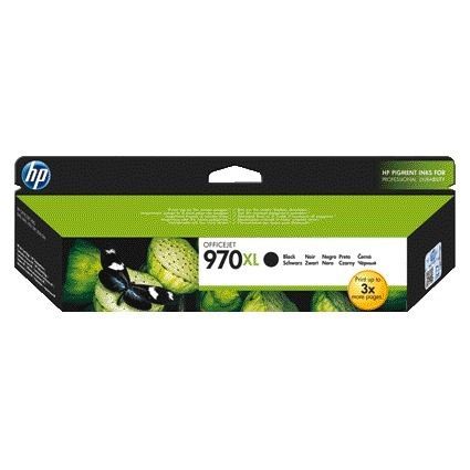 HP - Cartouche d'encre cn625ae 970xl noire