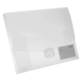 Rexel - Elastobox Eis 25mm transparent | 10 Stück