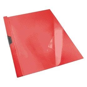 Esselte - Klemmmappe Vivida A4 PVC Rot | 25 Stück