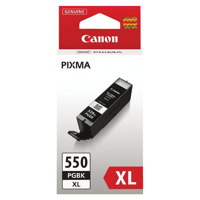 Canon-Inkcartridge PGI-550PGBK-XL, 500 Seiten, OEM 6431B001, Schwarz