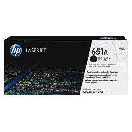 HP -  651A originele zwarte LaserJet tonercartridge