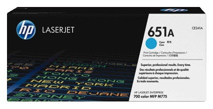 HP -  Tonercartridge  ce341a 651a blauw