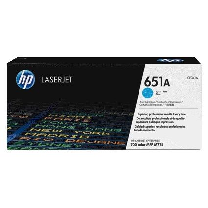 HP -  651A originele cyaan LaserJet tonercartridge