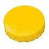 MAUL - Aimant Solide 20mm 300gr jaune 10 pièces