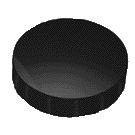 Maul -  Magneet  solid 20mm 300gr zwart
