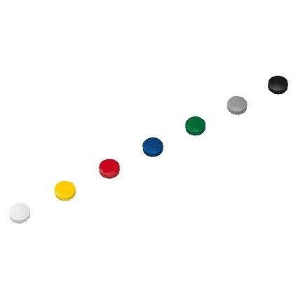 MAUL -  Magneet Solid 20mm 300gr assorti 10 stuks