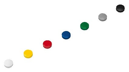 MAUL - Aimant Solide 20mm 300gr assorti 10 pièces