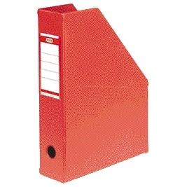 Elba - Cassette à magazines A4 rouge