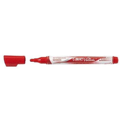 BIC -  Whiteboardmarker  liquid rond m rood