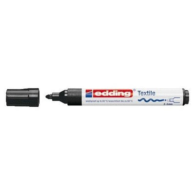 Edding - Marqueur textile 4500 rond 2-3mm noir | 10 pièces