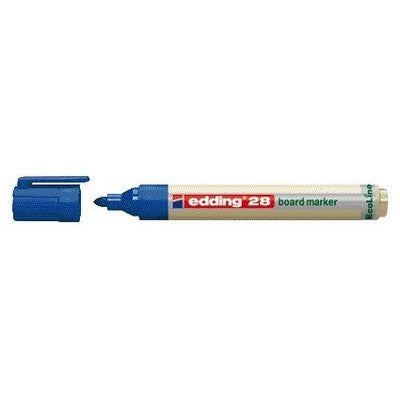 Edding - Marqueur pour tableau blanc 28 EcoLine rond 1,5-3mm bleu | 10 pièces