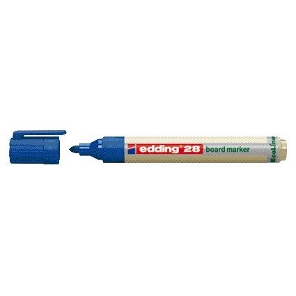 Edding - Marqueur pour tableau blanc 28 EcoLine rond 1,5-3mm bleu