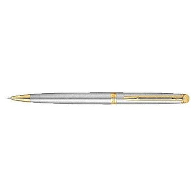 Waterman - Stylo bille moyen Hémisphère GT en acier inoxydable
