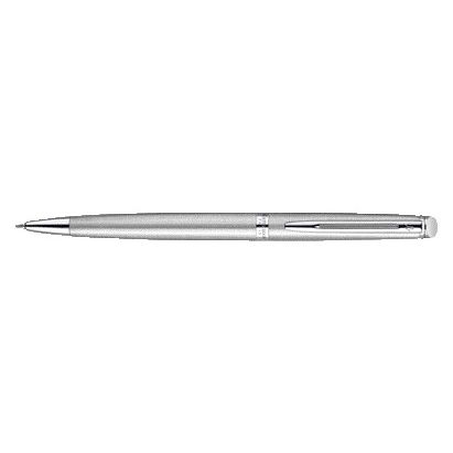 Waterman -  Balpen Hémisphère stainless steel CT medium