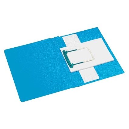 Jalema - Clipexmap Plus A4 carton 100% recyclé 250gr bleu | 10 pièces