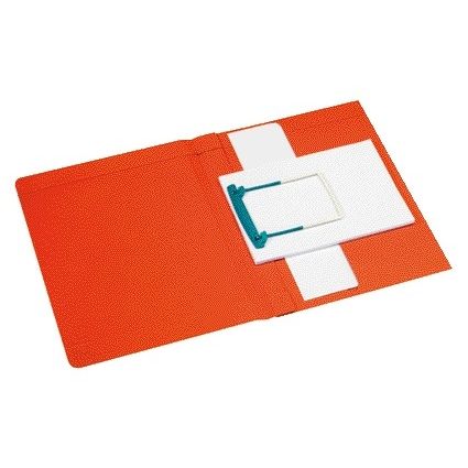 Jalema - Clipexmap Plus A4 carton 100% recyclé 250gr rouge | 10 pièces