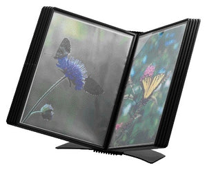 Djois - Support de bureau Flex-O-Frame A4 10 pochettes noir